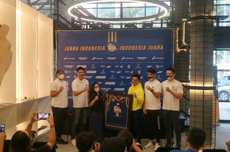 Aura Semangat Satria Muda Pertamina Hadapi Amartha Hangtuah di Play-off IBL 2022