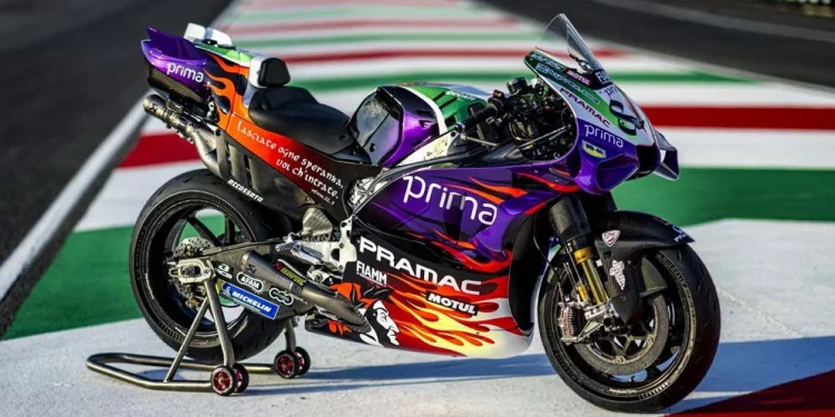 Foto: Corak Spesial Keren Pramac Racing di MotoGP Italia, Terinspirasi Puisi