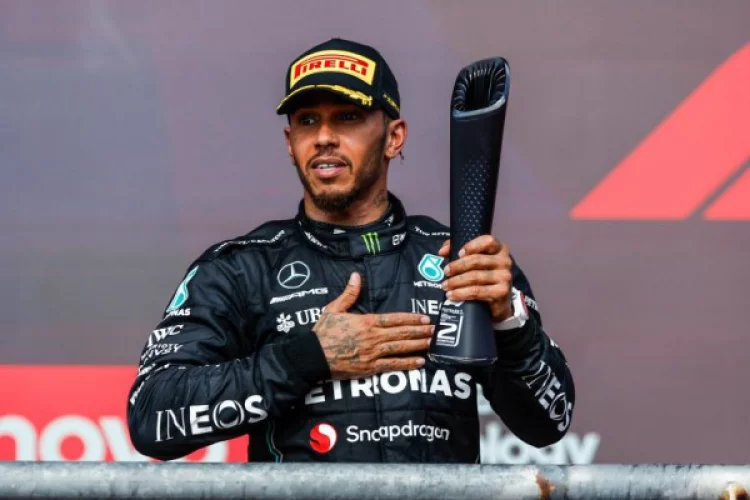 7 Momen Podium Lewis Hamilton pada Formula 1 2023